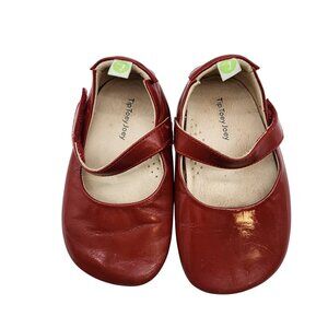 Tip Toey Joey Dolly / Marie patent red leather Mary Jane toddler shoes